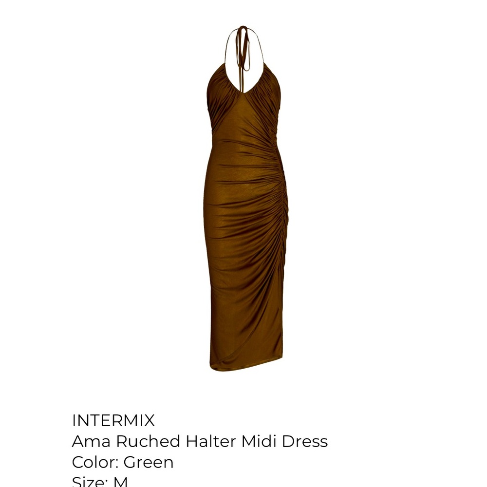 Intermix Ama Midi Dress in Excellent Condition